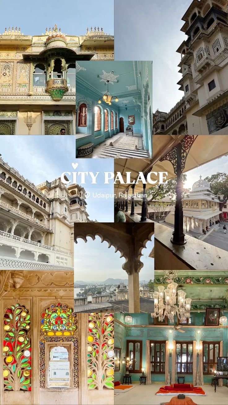 Udaipur City Palace architecture and scenic views of Udaipur Rajasthan